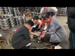 रूसी ग्राहक कारखाने निरीक्षण कस्टम गियर युग्मन गुणवत्ता